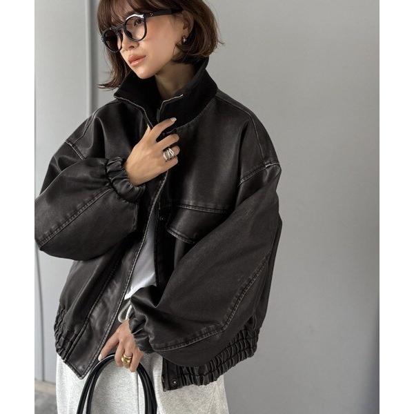 JaVaジャバコラボ》ゆるっとシルエット。ヴィンテージ加工フェイク