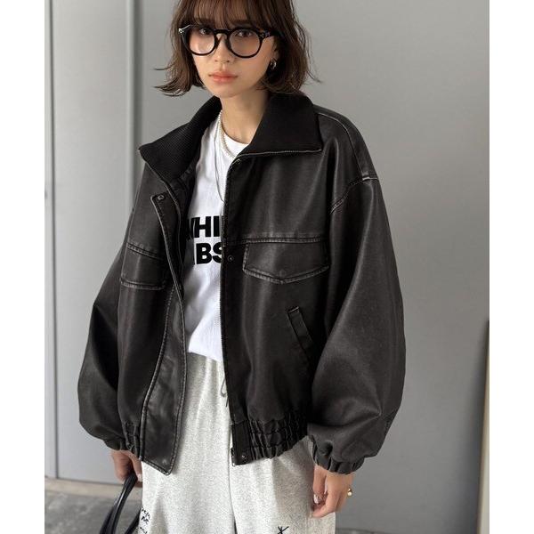 JaVaジャバコラボ》ゆるっとシルエット。ヴィンテージ加工フェイク