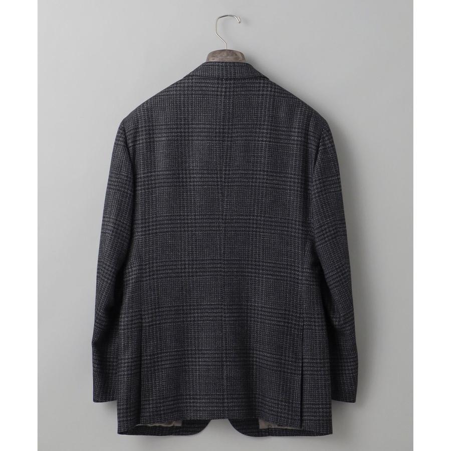 【Ermenegild Zegna/ゼニア】トロフェオ カシミヤ ジャケット_グレーチェックの画像