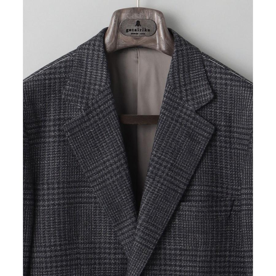 【Ermenegild Zegna/ゼニア】トロフェオ カシミヤ ジャケット_グレーチェックの画像