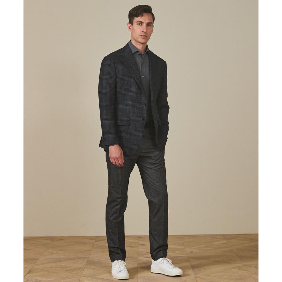 【Ermenegild Zegna/ゼニア】トロフェオ カシミヤ ジャケット_グレーチェックの画像