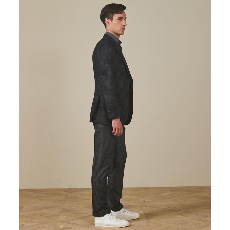 【Ermenegild Zegna/ゼニア】トロフェオ カシミヤ ジャケット_グレーチェックの画像