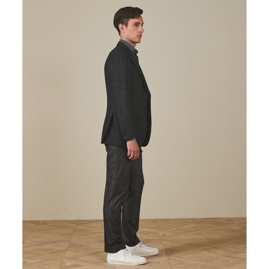 【Ermenegild Zegna/ゼニア】トロフェオ カシミヤ ジャケット_グレーチェックの画像