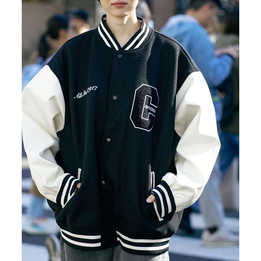 CONVERSE（コンバース） 【CONVERSE】フェイク メルトン スタジャン