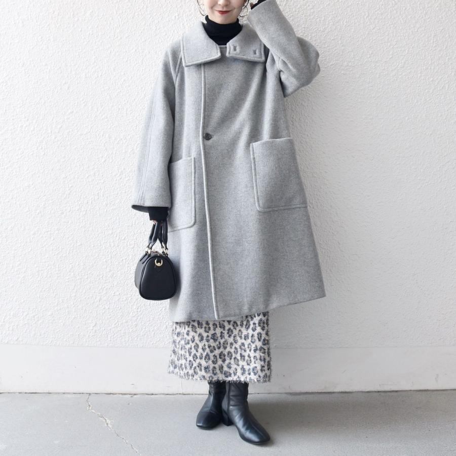 SHIPS any: PURE WOOL スタンド ＆ ビッグカラー コート SHIPS any any: PURE WOOL スタンド ＆ ビッグカラー コート : マルイ
