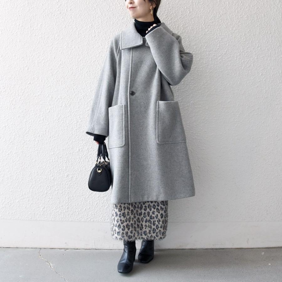 SHIPS any: PURE WOOL スタンド ＆ ビッグカラー コート SHIPS any any: PURE WOOL スタンド ＆ ビッグカラー コート : マルイ