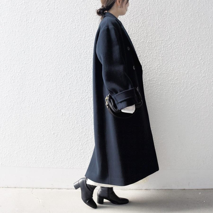 SHIPS any 【WEB限定】SHIPS any: PURE WOOL ロング テーラード コート