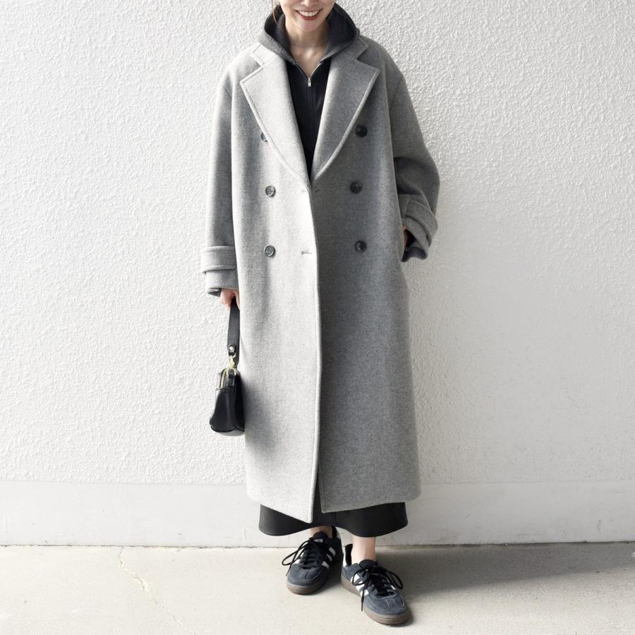 SHIPS any 【WEB限定】SHIPS any: PURE WOOL ロング テーラード コート