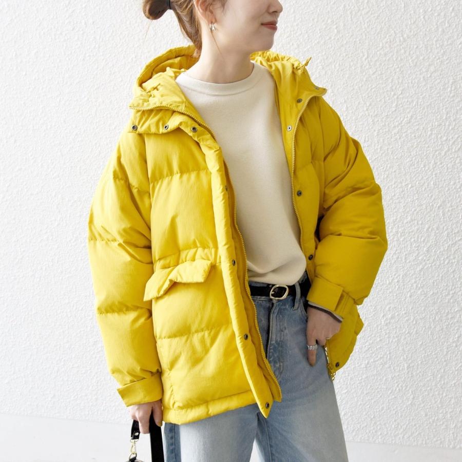 SHIPS any 【WEB限定】SHIPS any: フーディ ショート ダウン