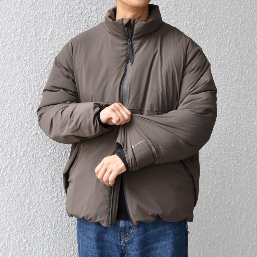 SHIPS any any:〈撥水/手洗い可能〉スーパーストレッチ スタンドカラー