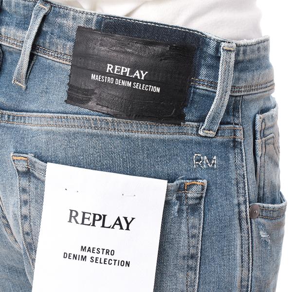 リプレイ（REPLAY）/スリム ANBASS MAESTRO ストレッチデニム REPLAY（リプレイ） スリム ANBASS MAESTRO ストレッチデニム : マルイ