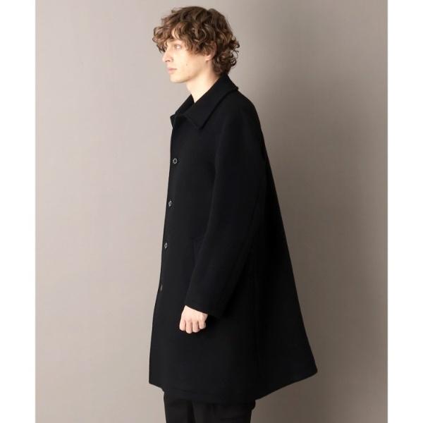 メルトン ステンカラーコート