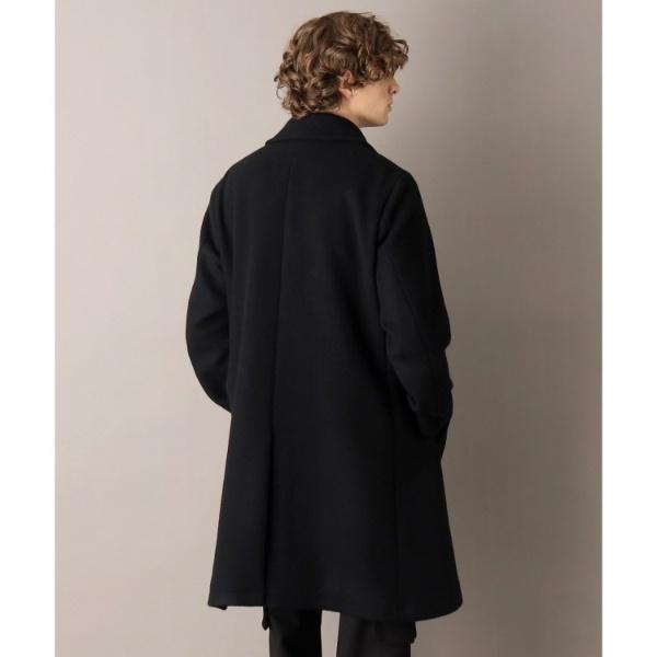 メルトン ステンカラーコート