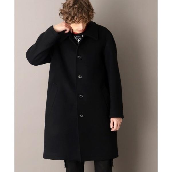 メルトン ステンカラーコート