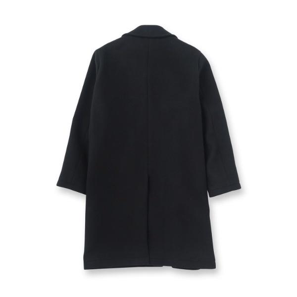 メルトン ステンカラーコート