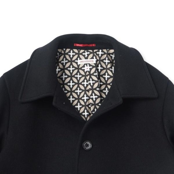 メルトン ステンカラーコート