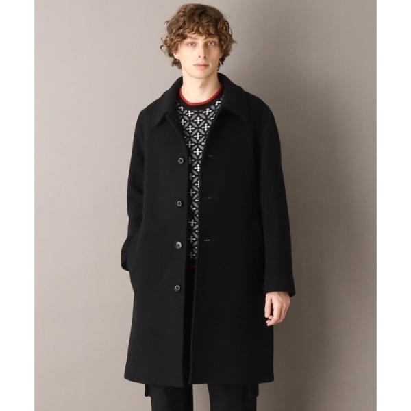 メルトン ステンカラーコート