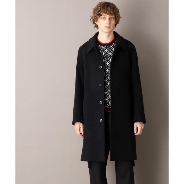 メルトン ステンカラーコート