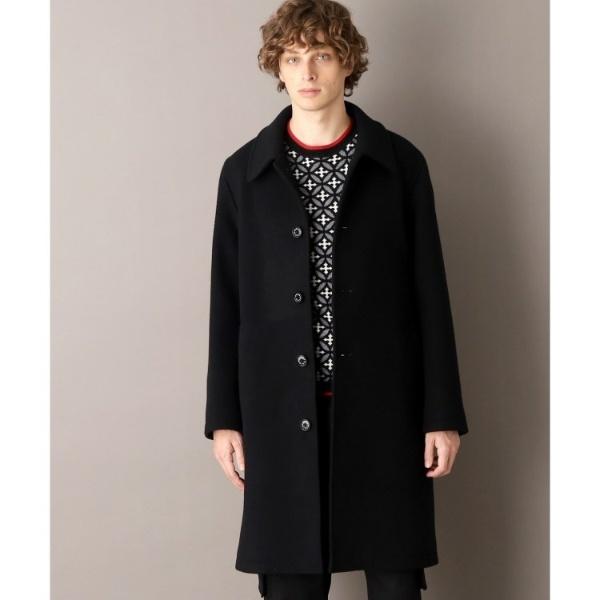 メルトン ステンカラーコート