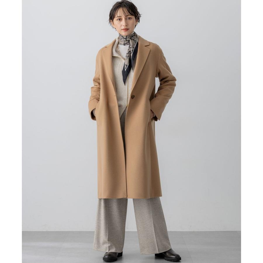 23区（ニジュウサンク） ウールカシミヤビーバー チェスター コート