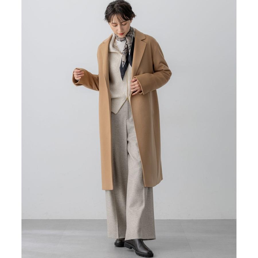 23区（ニジュウサンク） ウールカシミヤビーバー チェスター コート