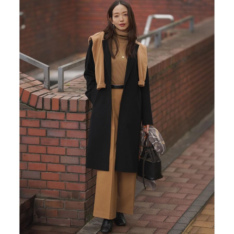 23区（ニジュウサンク） ウールカシミヤビーバー チェスター コート