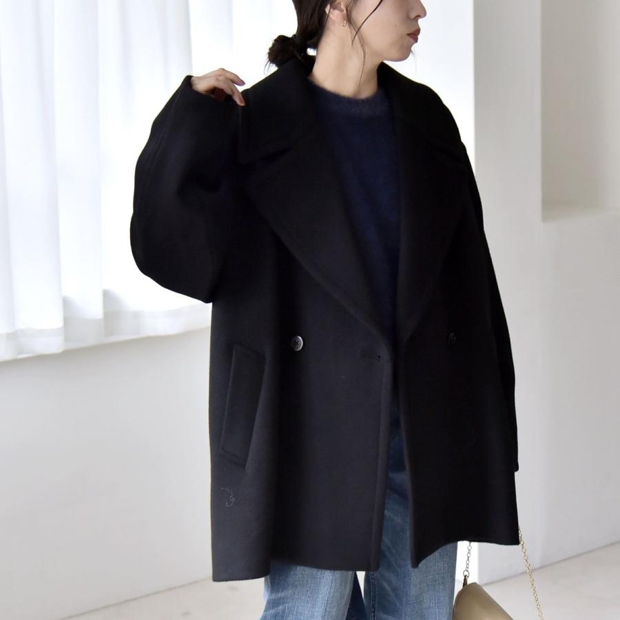 quaranciel quaranciel: PURE WOOL ダブルブレスト テーラード ハーフ