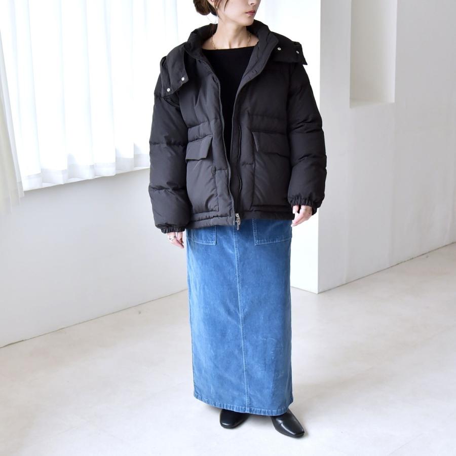 quaranciel quaranciel: フーディー ＆ ハイネック 2way ショート