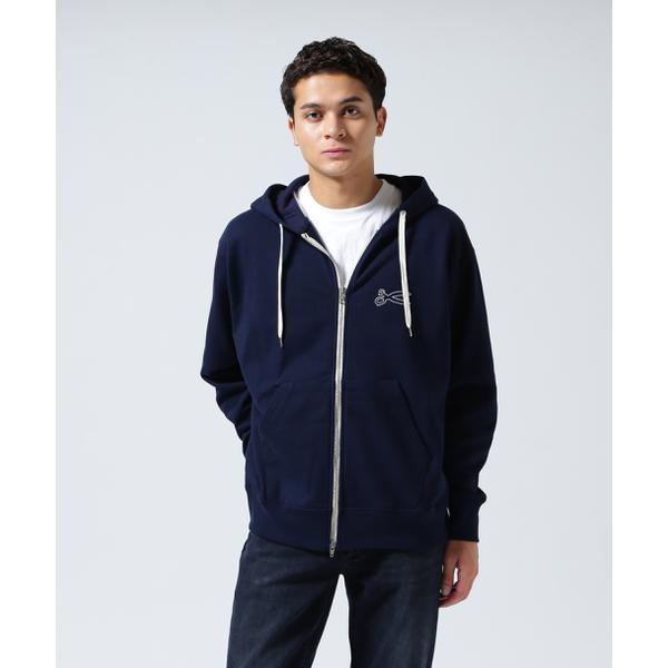 ロイヤルフラッシュ（ FLASH）/DENHAM／デンハム／CHAIN ZIP UP HOODY ROYAL FLASH（ロイヤルフラッシュ） DENHAM／デンハム／CHAIN ZIP UP