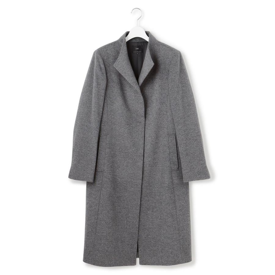 【未使用】23区 ウールカシミヤビーバー スタンドカラーコート カシミヤ混 23区（ニジュウサンク） コート アウター ウールカシミヤビーバー