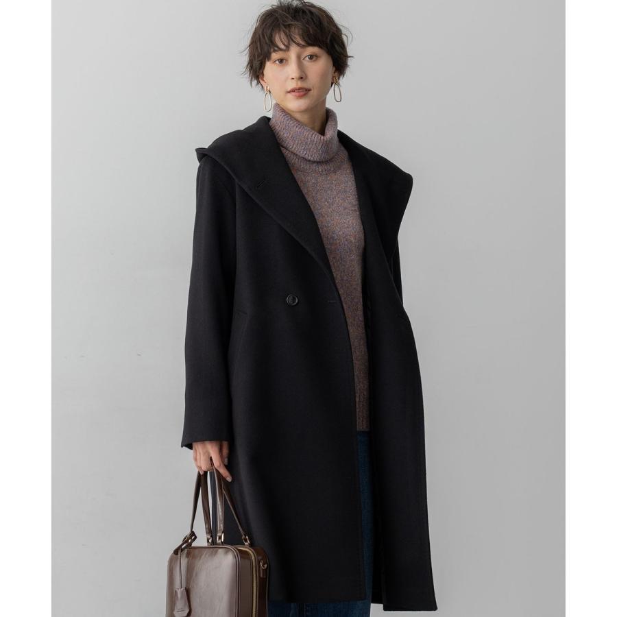 【専用】　23区 フーデットコート 48 美品 23区 ウールカシミヤビーバー フーデット コート : マルイ(丸井)Yahoo