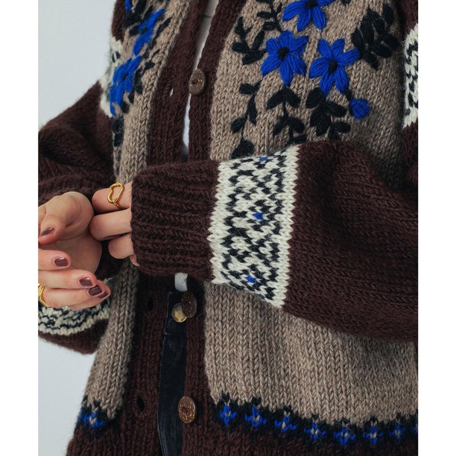 ROSE BUD（ローズバッド） CREOLME/NEPAL KNIT CARDIGAN : マルイ(丸井