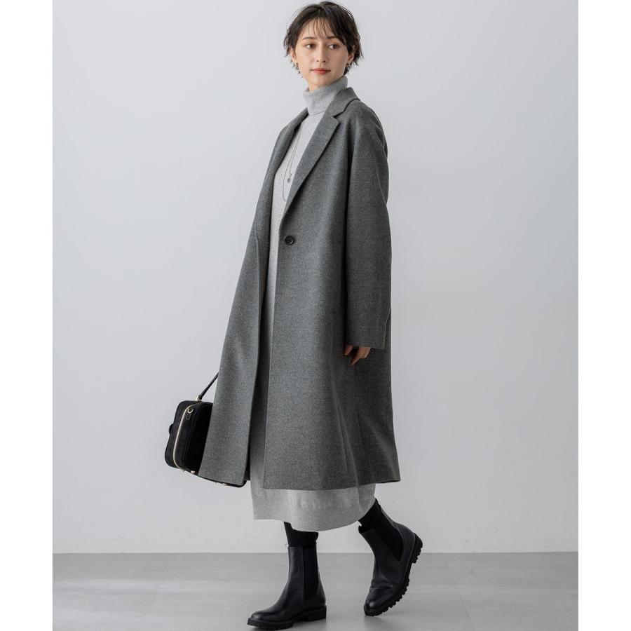 23区（ニジュウサンク） ウールカシミヤビーバー チェスター コート