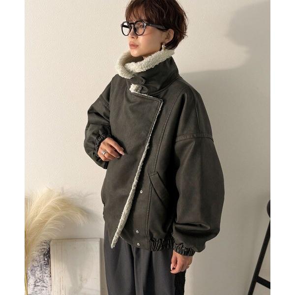 2025AW新作【Classical Evon】ヴィンテージ加工ライダースボア