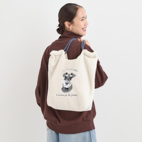ボア刺繍アニマルコードトートバッグ : マルイ(丸井)Yahoo!店 - 通販