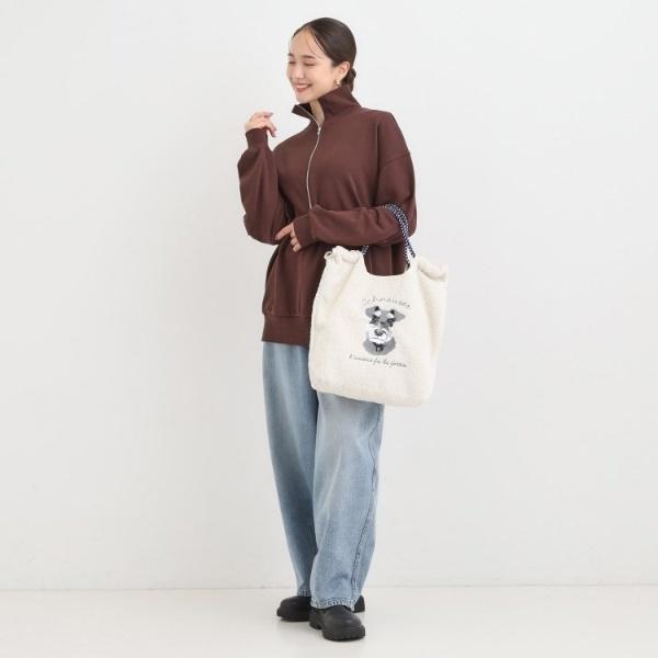 ボア刺繍アニマルコードトートバッグ : マルイ(丸井)Yahoo!店 - 通販