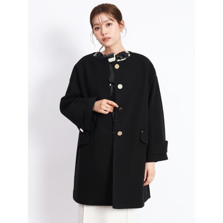 フェンネル（FENNEL）/ゴールドボタンノーカラーコート FENNEL（フェンネル） ゴールドボタンノーカラーコート : マルイ(丸井