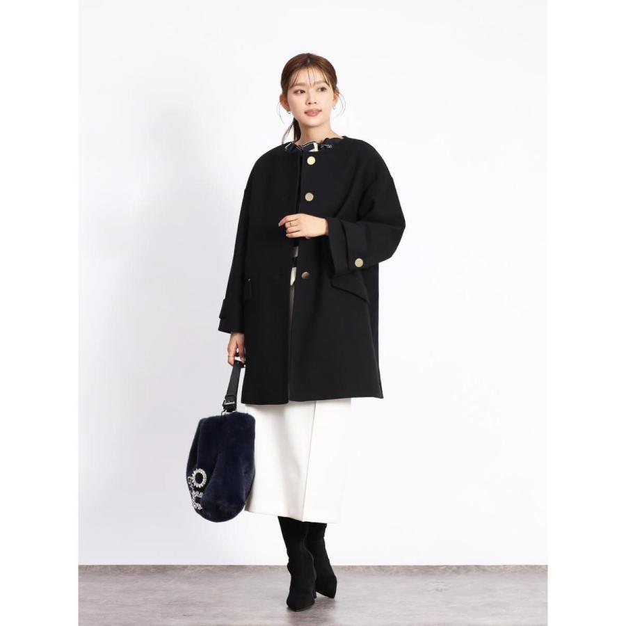 FENNEL（フェンネル） ゴールドボタンノーカラーコート : マルイ(丸井