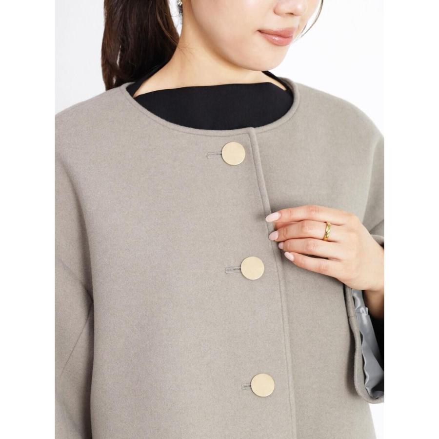 FENNEL（フェンネル） ゴールドボタンノーカラーコート : マルイ(丸井