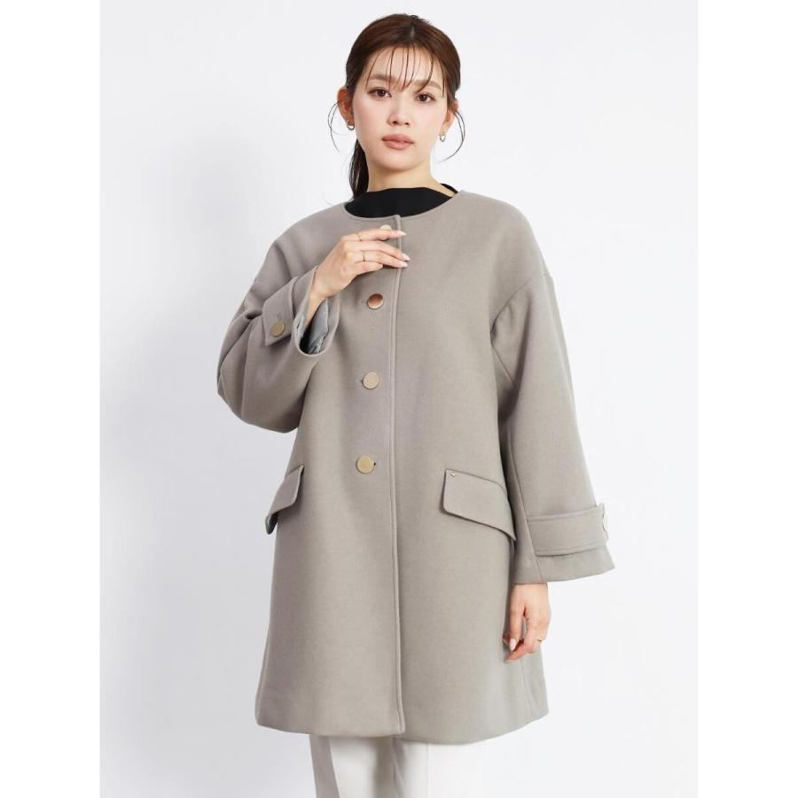 FENNEL（フェンネル） ゴールドボタンノーカラーコート : マルイ(丸井