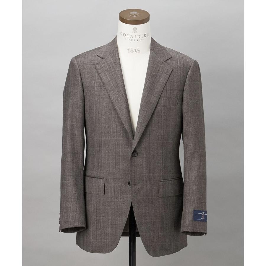【ZEGNA/ゼニア】エレクタ スーツ(ブラウンチェック)の画像