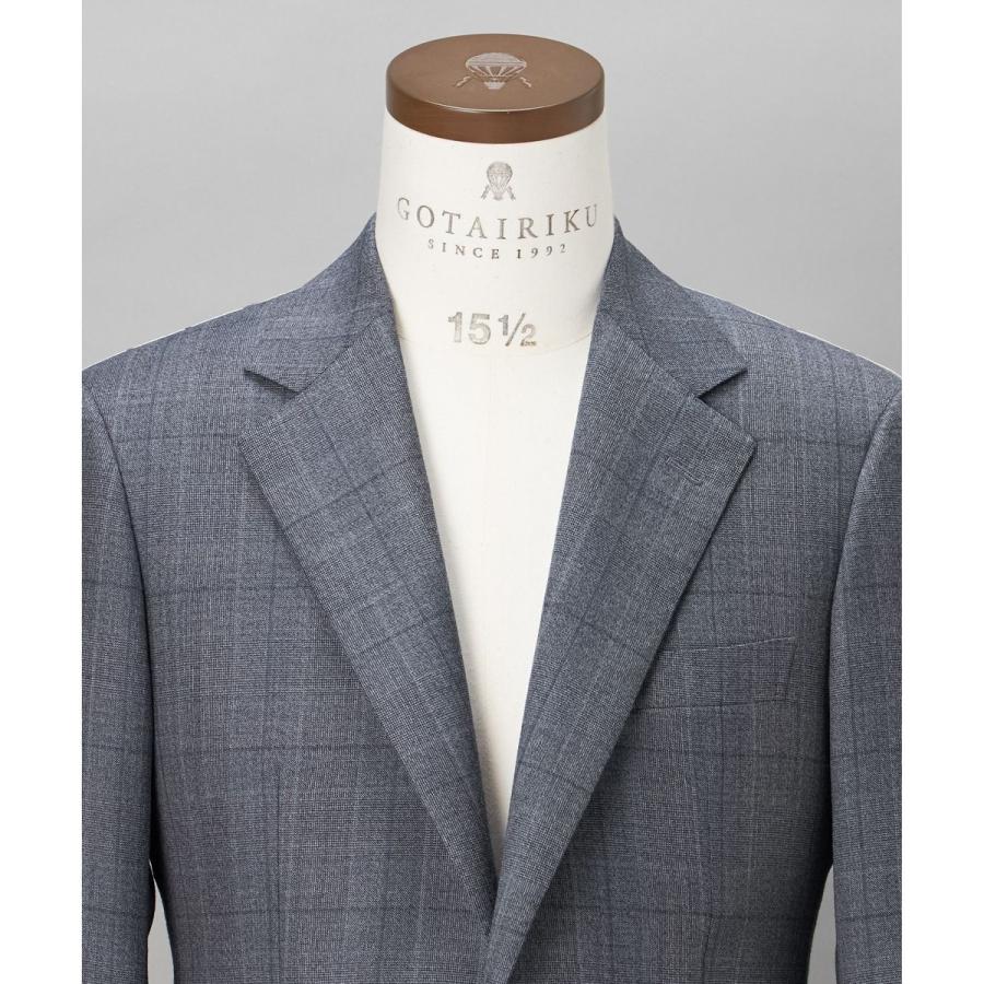 【ZEGNA/ゼニア】エレクタ スーツ(サックスブルーチェック)の画像