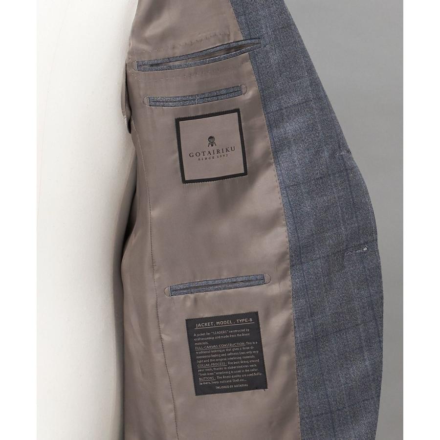 【ZEGNA/ゼニア】エレクタ スーツ(サックスブルーチェック)の画像