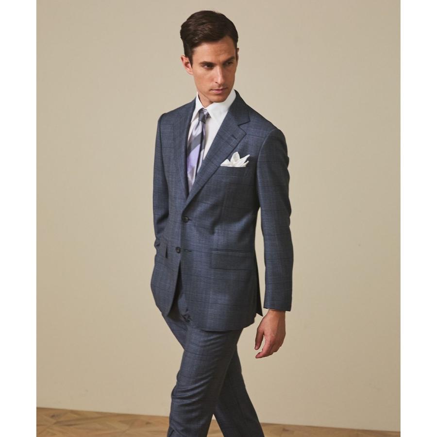 【ZEGNA/ゼニア】エレクタ スーツ(サックスブルーチェック)の画像