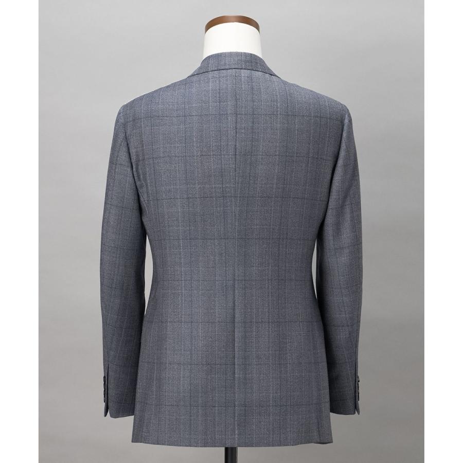 【ZEGNA/ゼニア】エレクタ スーツ(サックスブルーチェック)の画像