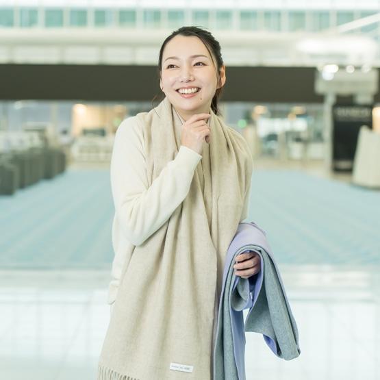 HANEDA X GOBI　オリジナルストール（厚手）_8