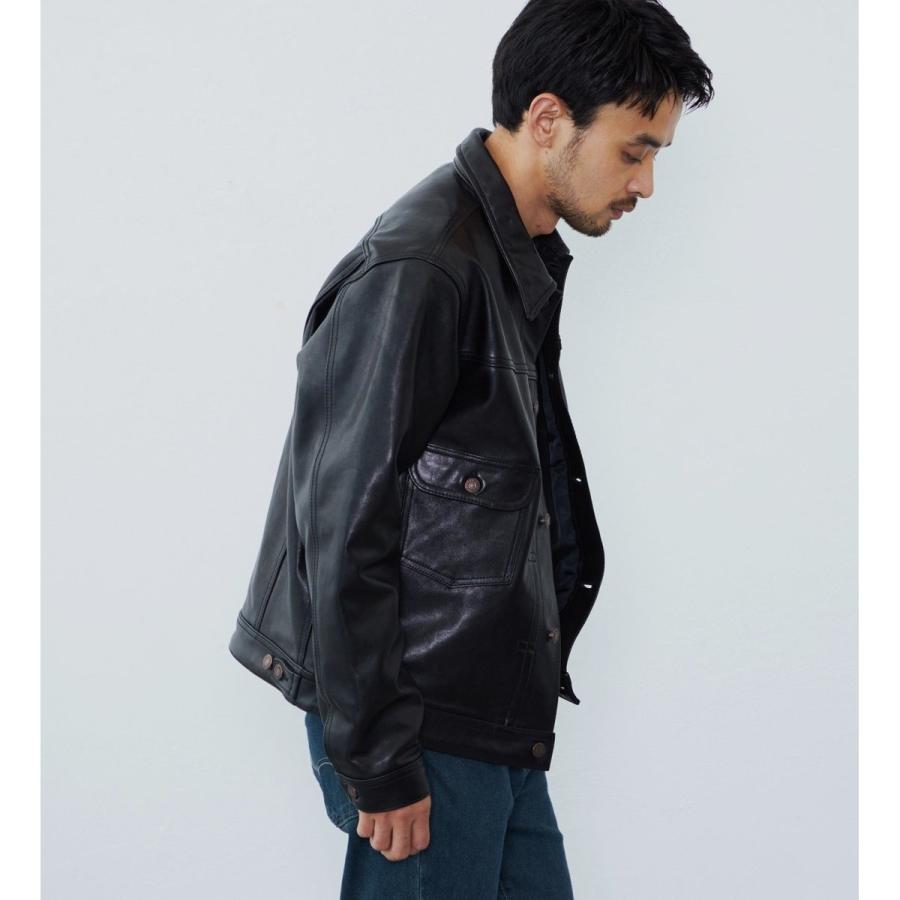 EDWIN（エドウィン） シープスキン レザージャケット : マルイ(丸井