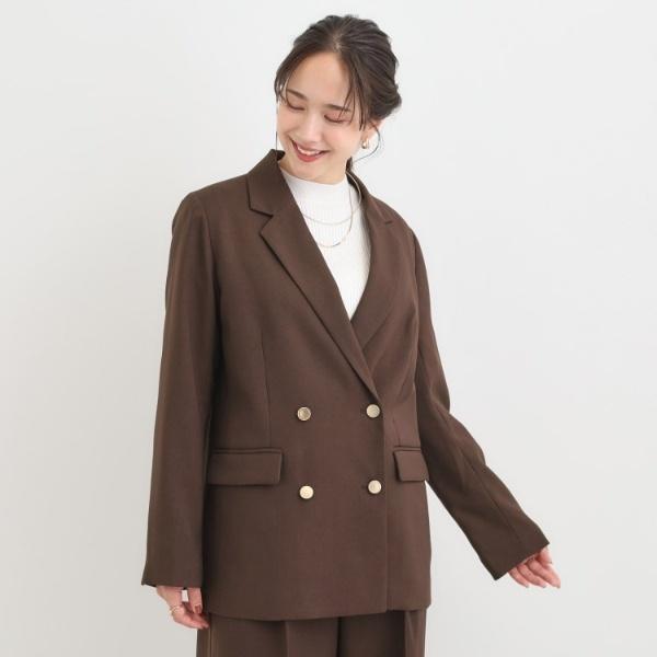 洗えるS-LLセットアップ可】カジュアルからきれいめまで ダブル