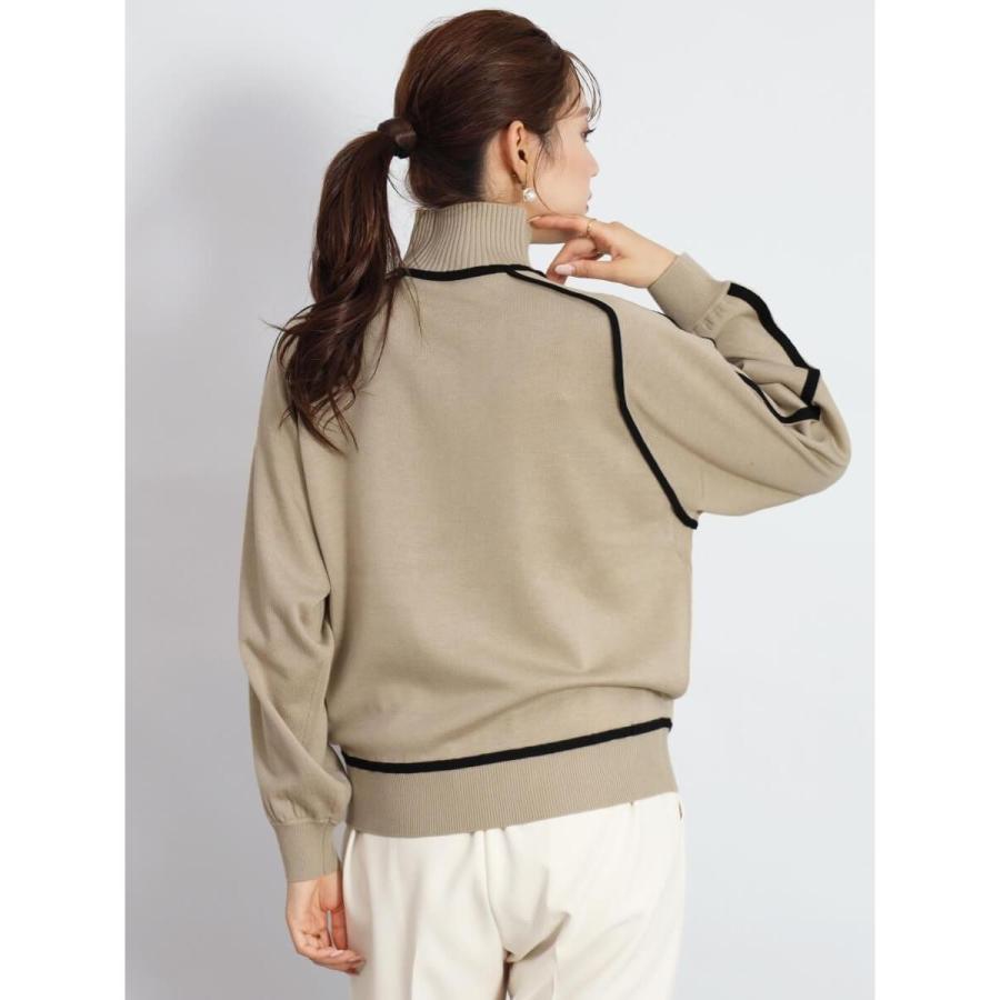 新品☆FENNELバイカラープルオーバーニット☆定価１８９００円☆送料込 FENNEL（フェンネル） 配色ラインニットプルオーバー : マルイ(丸井