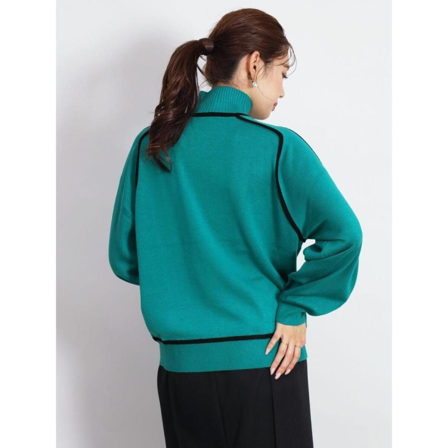 新品☆FENNELバイカラープルオーバーニット☆定価１８９００円☆送料込 FENNEL（フェンネル） 配色ラインニットプルオーバー : マルイ(丸井